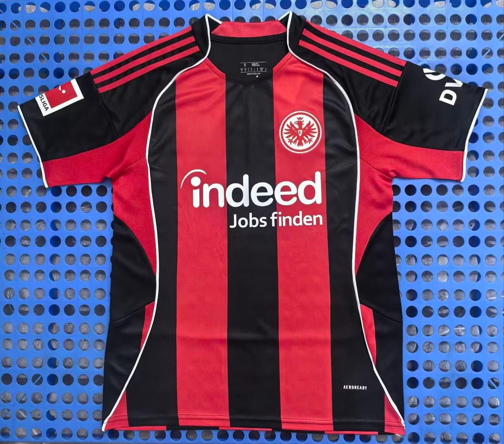 2526 Thai Football Fan Jersey Santos Marseille America Mallorca Short-sleeved Quick-drying T-shirt New La Liga