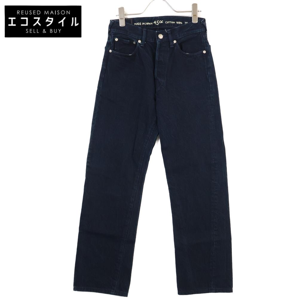 45R 100% cotton denim pants Bottoms 26 blueUsed