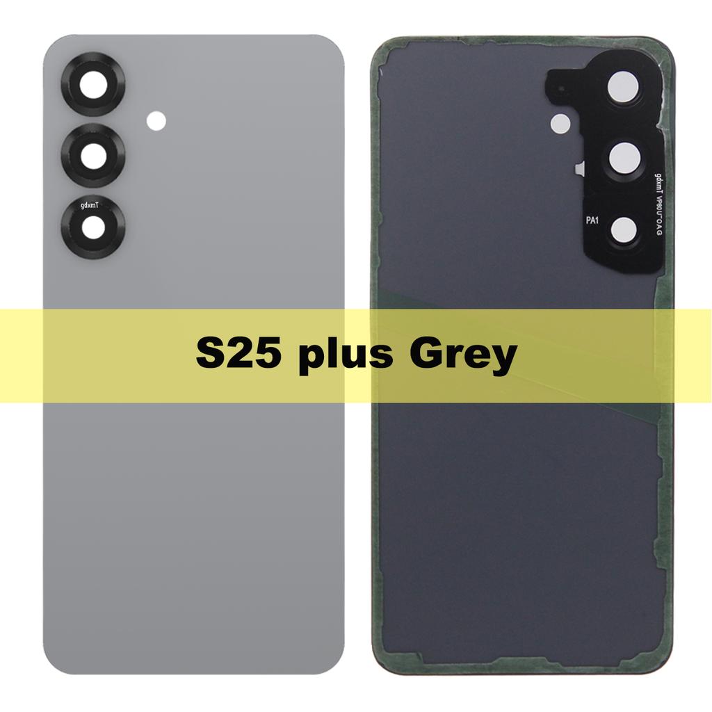 For Samsung Galaxy S25 S25 plus S931B S931B/DS S936 S936U Back Cover Repair Parts Door With Lens Back Glass Battery Cover