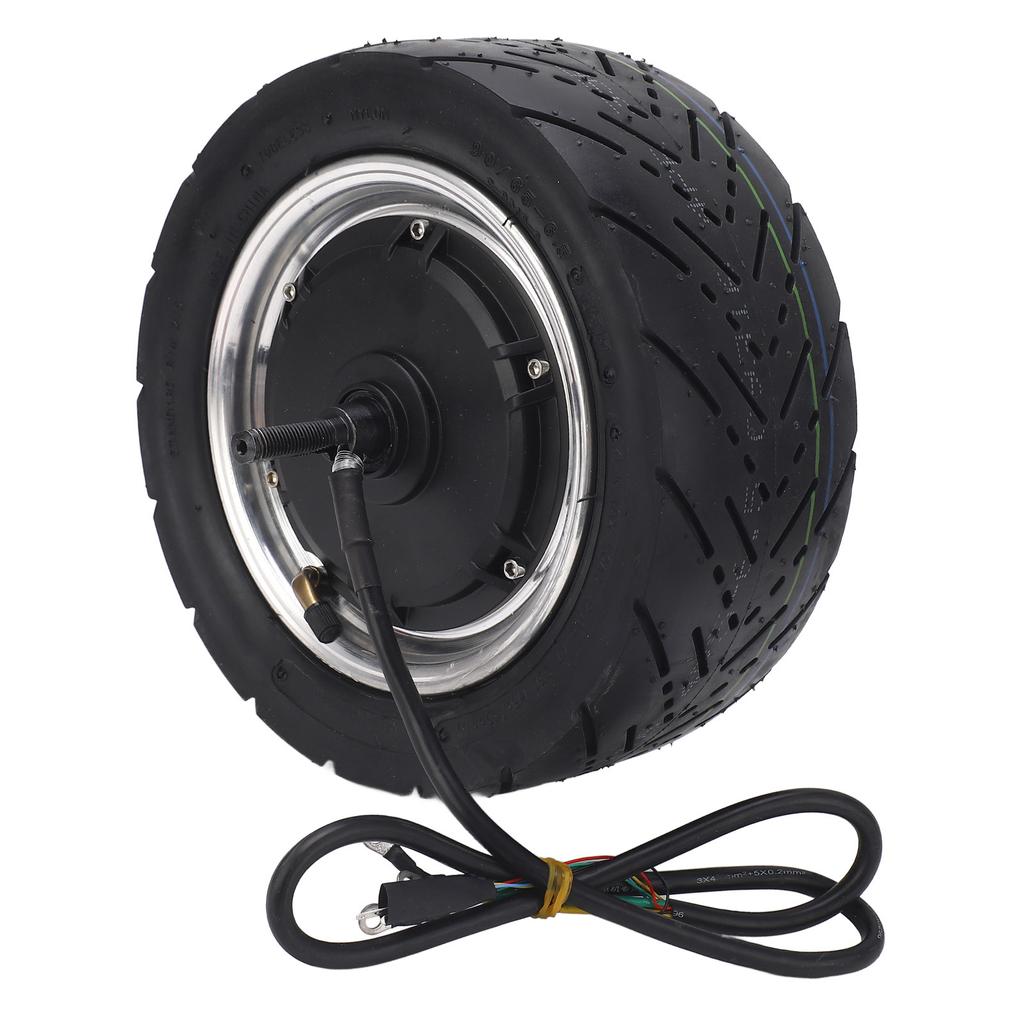 Vacuum Tire Brushless  Hub Motor 1500‑4000W 11 Inch Wheel Hub Motor Lightweight Quiet  48‑72v for Electric Scooter Wheel Hub