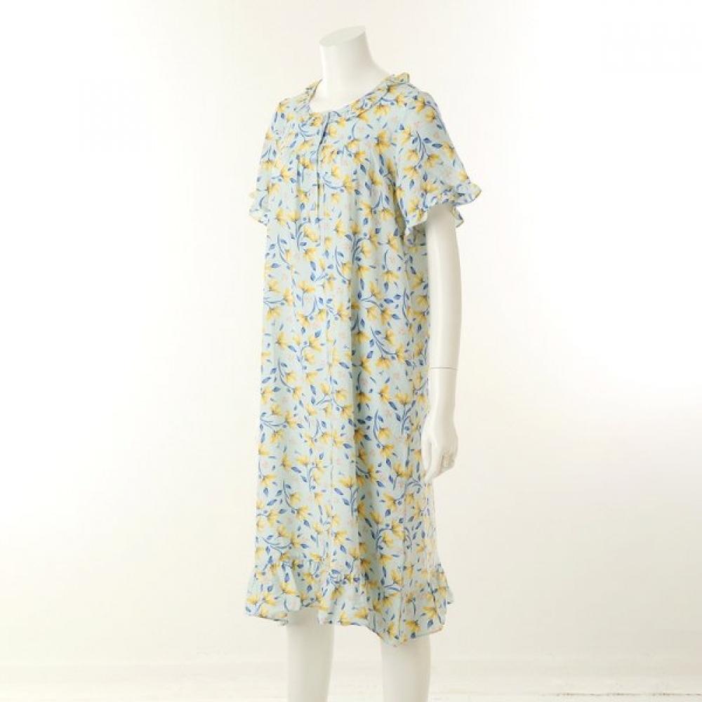 Venus Summer Short Sleeve Dress With Flower Print Vev3935l