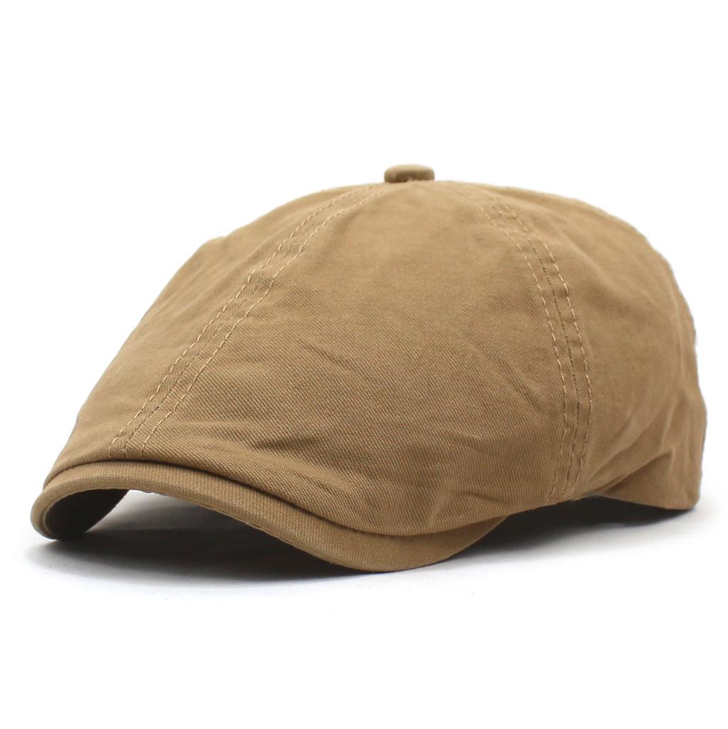New solid color beret men's and women's fashion forward hat cotton cap summer visor