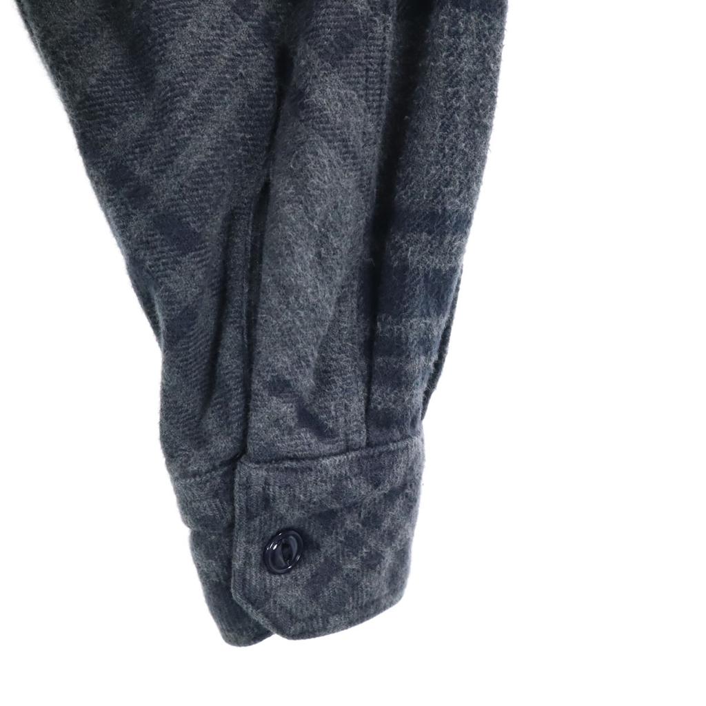ENGINEERED GARMENTS Check Pattern Long Sleeve Shirt XS Gray Men's Used