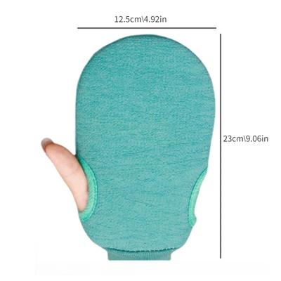 1ks koupel pro peeling Peelingový peeling na tělo čistící peeling Mitt Rub Dead Skin Rukavice do sprchy Tělový kartáč Ručník Spa Foam Body Massag
