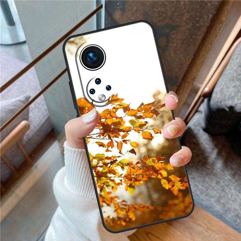 Autumn Leaves Case For Honor 90 Lite 50 70 Magic 5 Pro 8X 9X X6 X7 X8 X9 X8a X7a X6a X9b X9a Back Cover