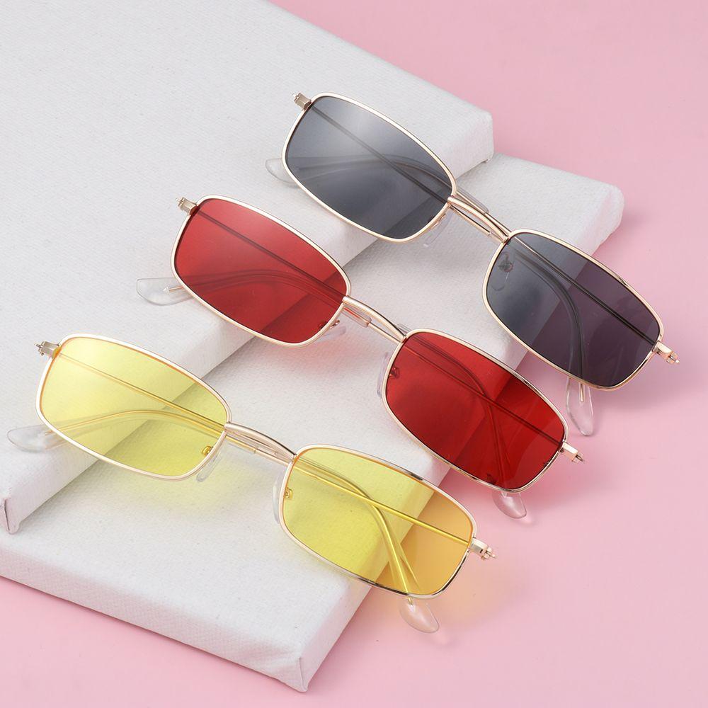 Classic Eyewear UV400 Small Oval Women's Sunglasses Brand Shades Metal Sun Glasses Vintage Rectangle Sunglasses