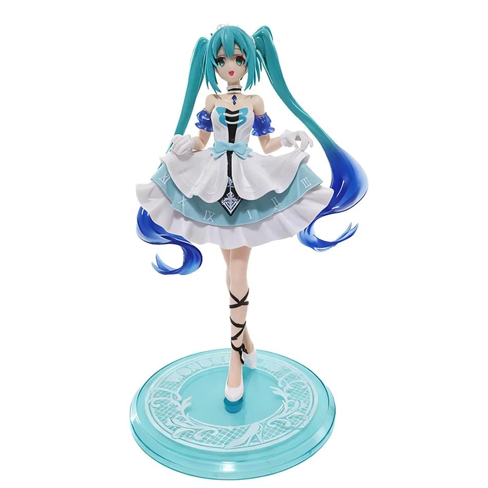 Anime Hatsune Miku Kawaii doll model cartoon cute tabletop decoration suitable for car dashboard holiday gift Entertaining Play Safe Kid Friendly Fun