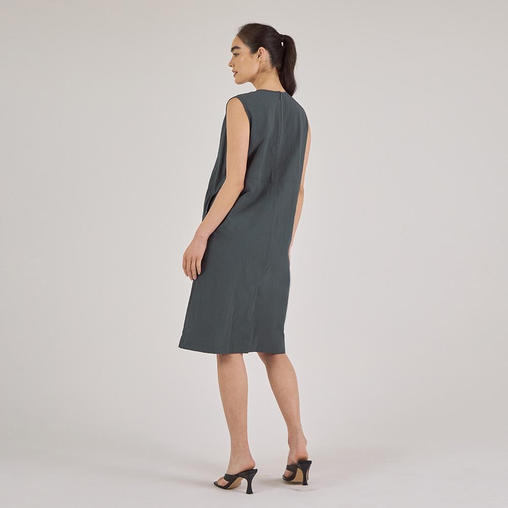 Andar Ribbon Sleeveless Dress