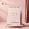 Blocco Lista di Controllo Attività Calendario da Scrivania 2026-2027, Ott 2026-Dic 2027 Calendario 14 Mesi, Grande Planner Mensile per Pianificazione Organizzazione da Scrivania Ufficio