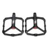 ENLEE 2pcs Bicycle Pedal Anti Slip Aluminum Alloy DU Bearing Cycling Pedals for Mountain Bike