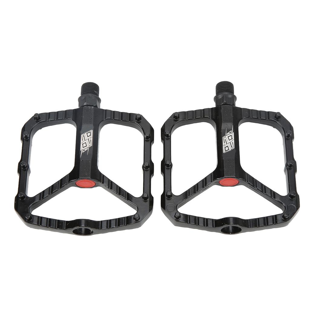 ENLEE 2pcs Bicycle Pedal Anti Slip Aluminum Alloy DU Bearing Cycling Pedals for Mountain Bike