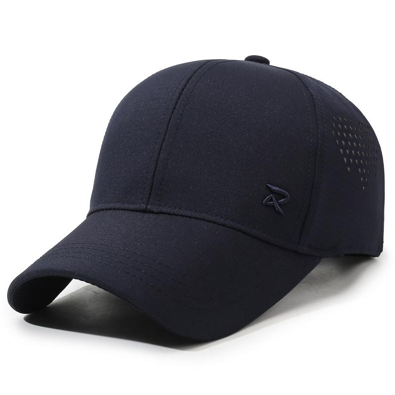 Spring Summer Baseball Cap Men Sunhat тёмно-синий
