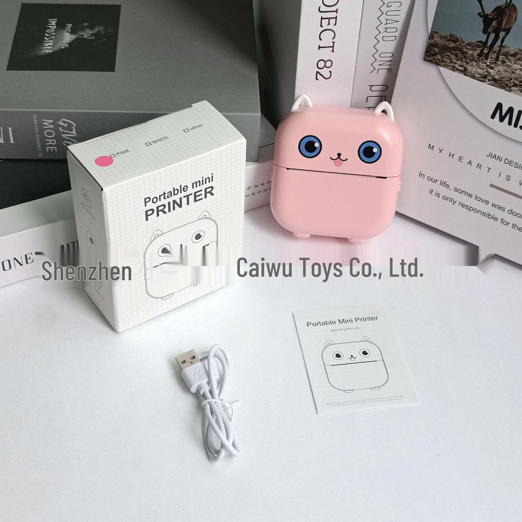 Portable Bluetooth Mini Printer for Students and Home Use