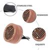 Carved Car Aromatherapy Clip Wooden Car Perfume Clip Wooden Car Diffuser  Auto Decoration