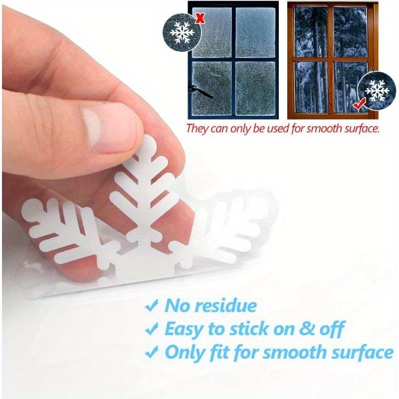 9 Sheets Reusable PVC Christmas Window Clings Static Stickers for Holiday , Perfect for Christmas & Thanksgiving Party Supplies