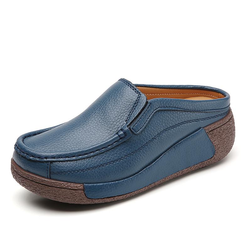 Pantofi Casual de Vară pentru Femei Pantofi de Piele pentru Femei Papuci pentru Femei