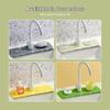Silicone Tap Mat Kitchen Sink Spill-Proof Drying Pads Foldable Drainage Mat for Home Kitchen Sink Storage Accessories