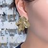 Exaggerated Irregular Drop Earings Women's Fashion Punk Metal Geometric Earrings Dangle Wedding Party Ear Accesories Gifts