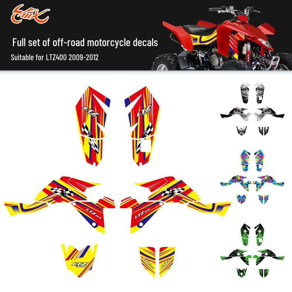 Custom Off-road Stickers for Suzuki LTZ400 (2009-2012)
