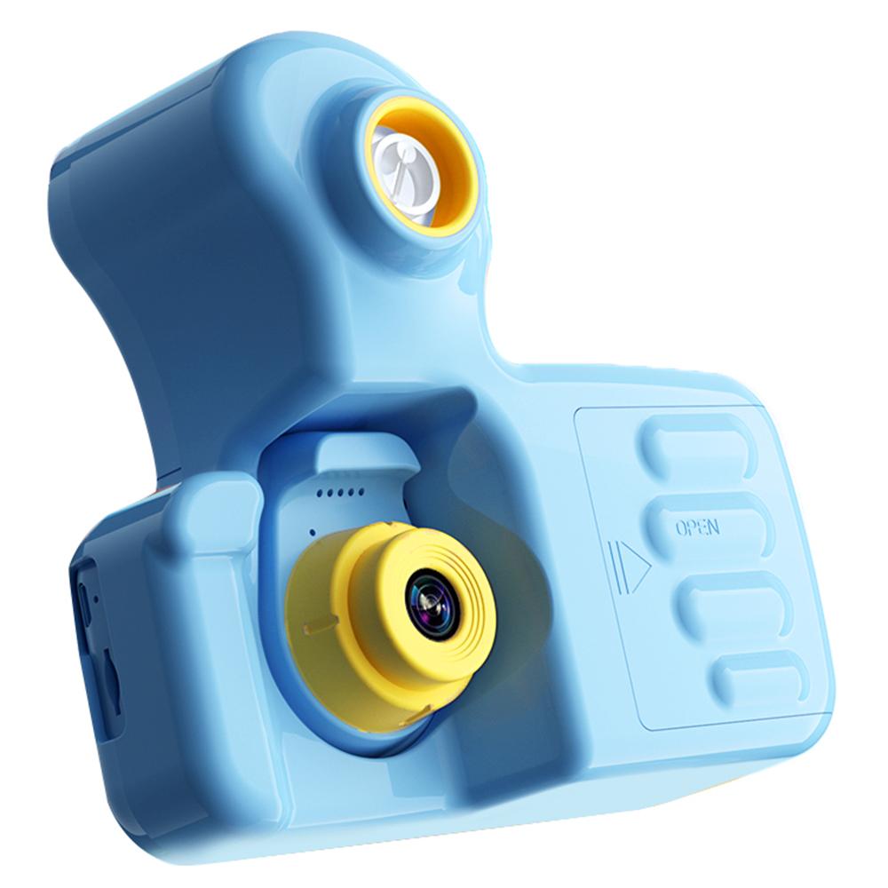 

W3 Bubble Kids Camera Thumb Shape 2.0 inch Digital Video Toy Camera with 32GB TF Card Blue
