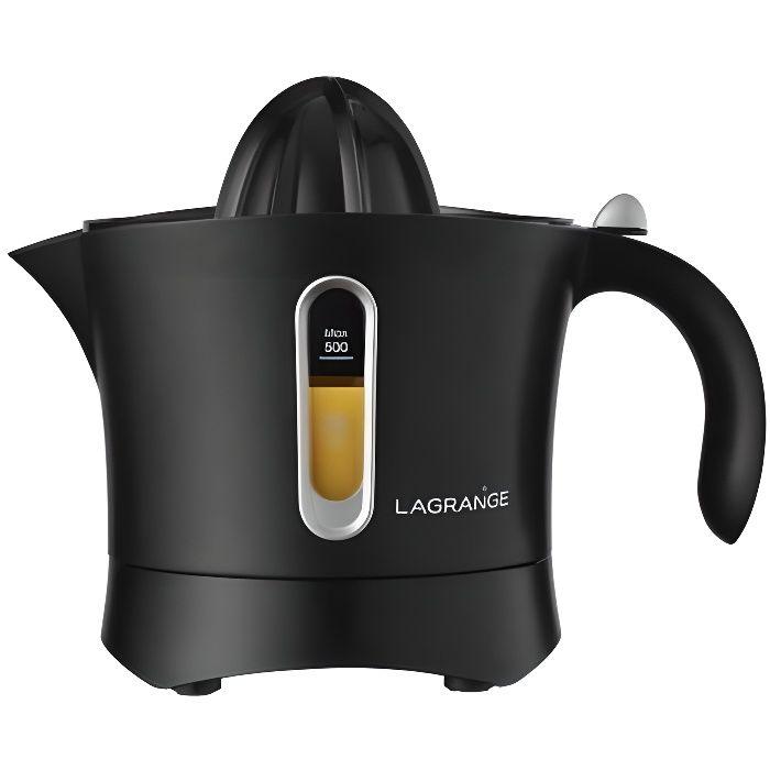 Presse-agrumes - LAGRANGE - 539001 - 0,5 litre - 30 Watt - Noir