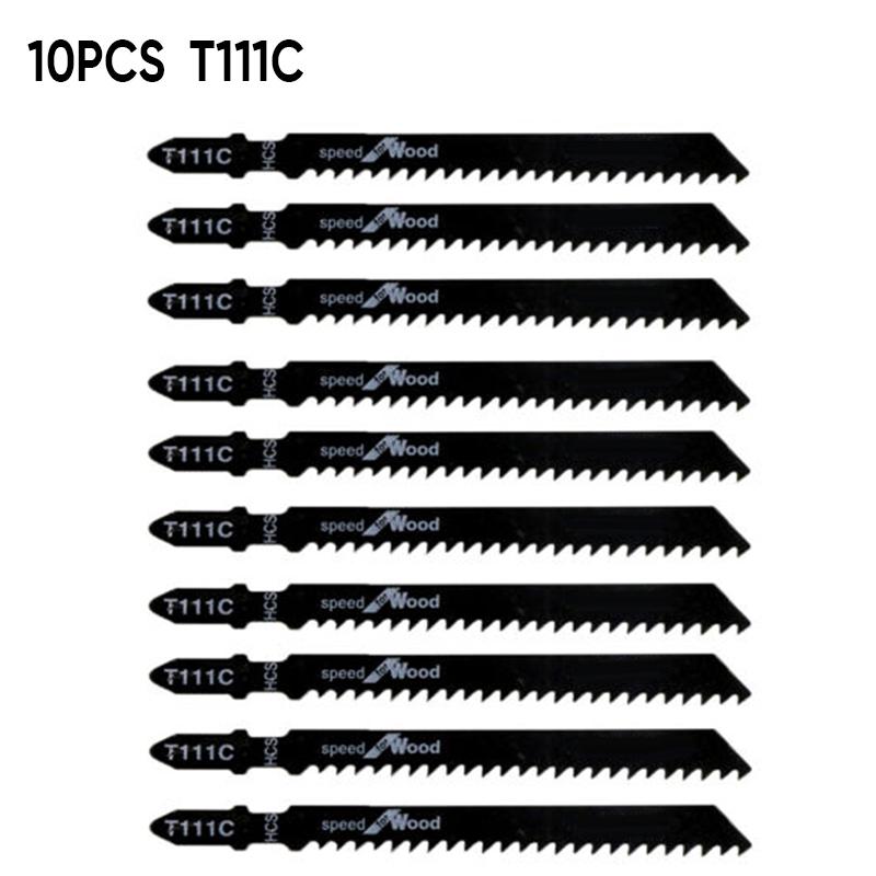 30pcs//set Reciprocating Jig Saw Blade T-Shape Cutting Woodworking Cutting Tool