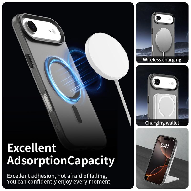 Magnetic For iPhone 17 Air Case Magsafe Wireless Charging Cover apple iPhone 17 Air iPhone 17 Pro Max Matte PC Protective Cases