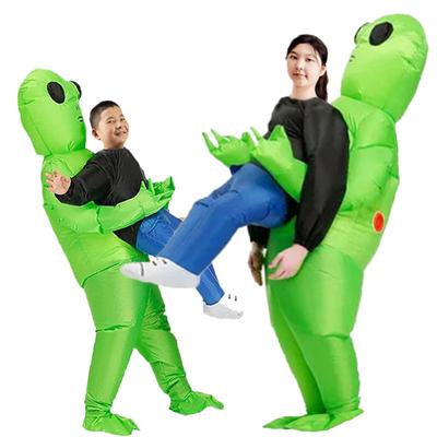 Cross Border Halloween Funny Performance Props Doll Costumes Funny Party Performances Cycling Alien Ghost Hugging Inflatable Costumes