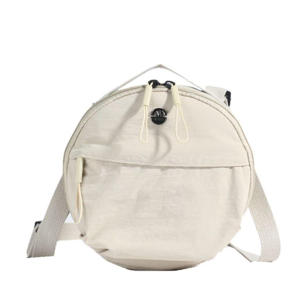 Purse Small Round Bag Mobile Phone Storage Mini Crossbody Bag Casual Nylon Shoulder Bag  Girls