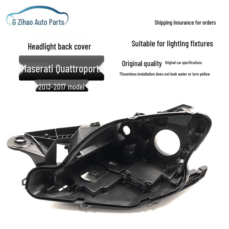 Maserati Quattroporte 13-17 Rear Headlight Base Black Shell