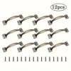12pcs Furniture Feet, Wooden Box Feet, Wooden Box Feet for Gift Boxes, Decorative Feet for Fixing Feet, Industrial Hardware, with Mounting Screws