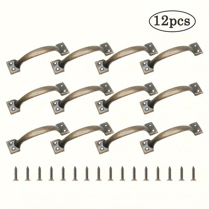 12pcs Furniture Feet, Wooden Box Feet, Wooden Box Feet for Gift Boxes, Decorative Feet for Fixing Feet, Industrial Hardware, with Mounting Screws