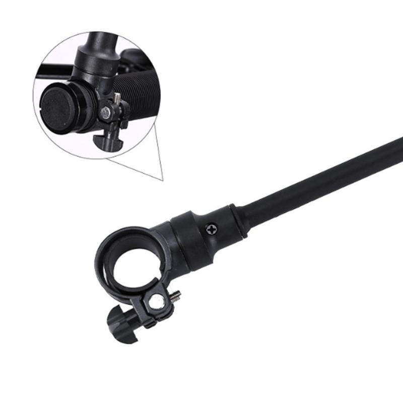 Universals Bike Glass Adjustable Handlebar Rearview Glass Wide Angles Safety Glass for Electric Bike Cycling