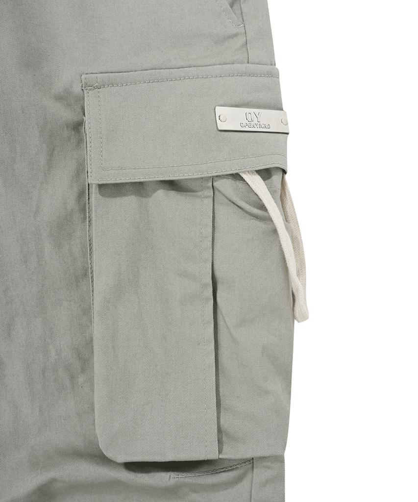 Opeunyadeu(Owai) Eight Cargo Pockets Pants-Khaki