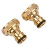 Garden Thread Connector Water Pipe Quick Adaptor 1.57*1.18in 3/4" To 1/2