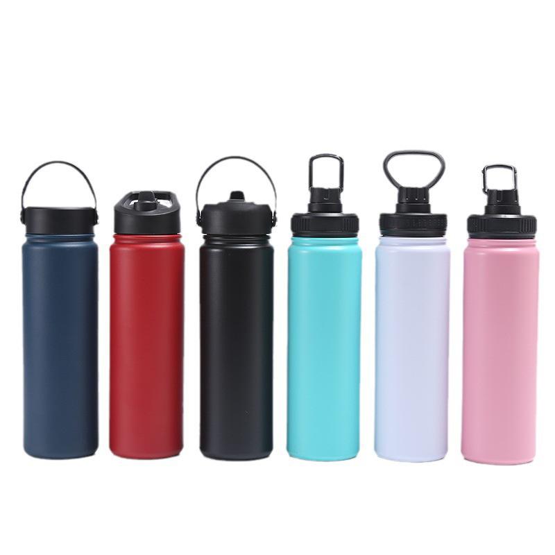 Large Capacity Double-Layer Insulated Cycling Sports Mug - 304 Stainless Steel