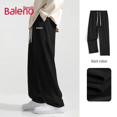 Baleno Men's Corduroy Casual Wide-Leg Pants