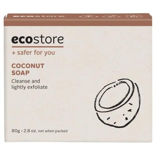 ecostore Coconut Soap Soap Bar Soap Plant-derived Skin-friendly Coconut Scent