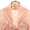 MARNI No sleeve Frill Ribbon shirt Pink Women Used
