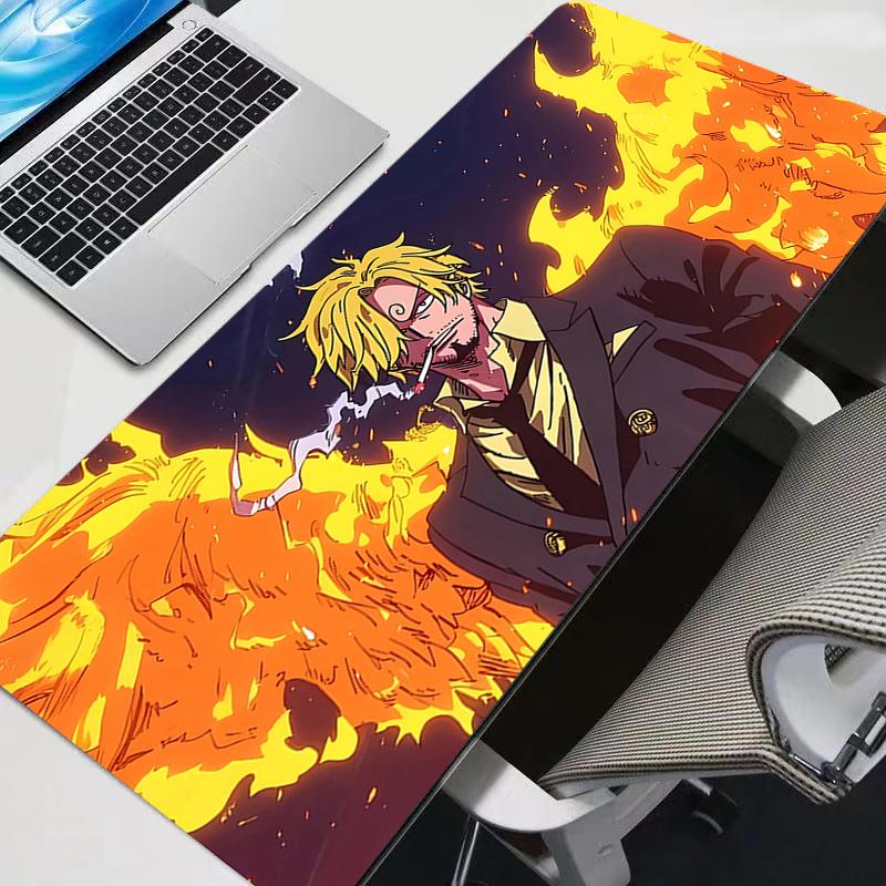 Mouse Pad Computer Speed One Piece Anime Type Carpet Mat For esports Players Laptop Keyboard Mousepad Office Desk Mat