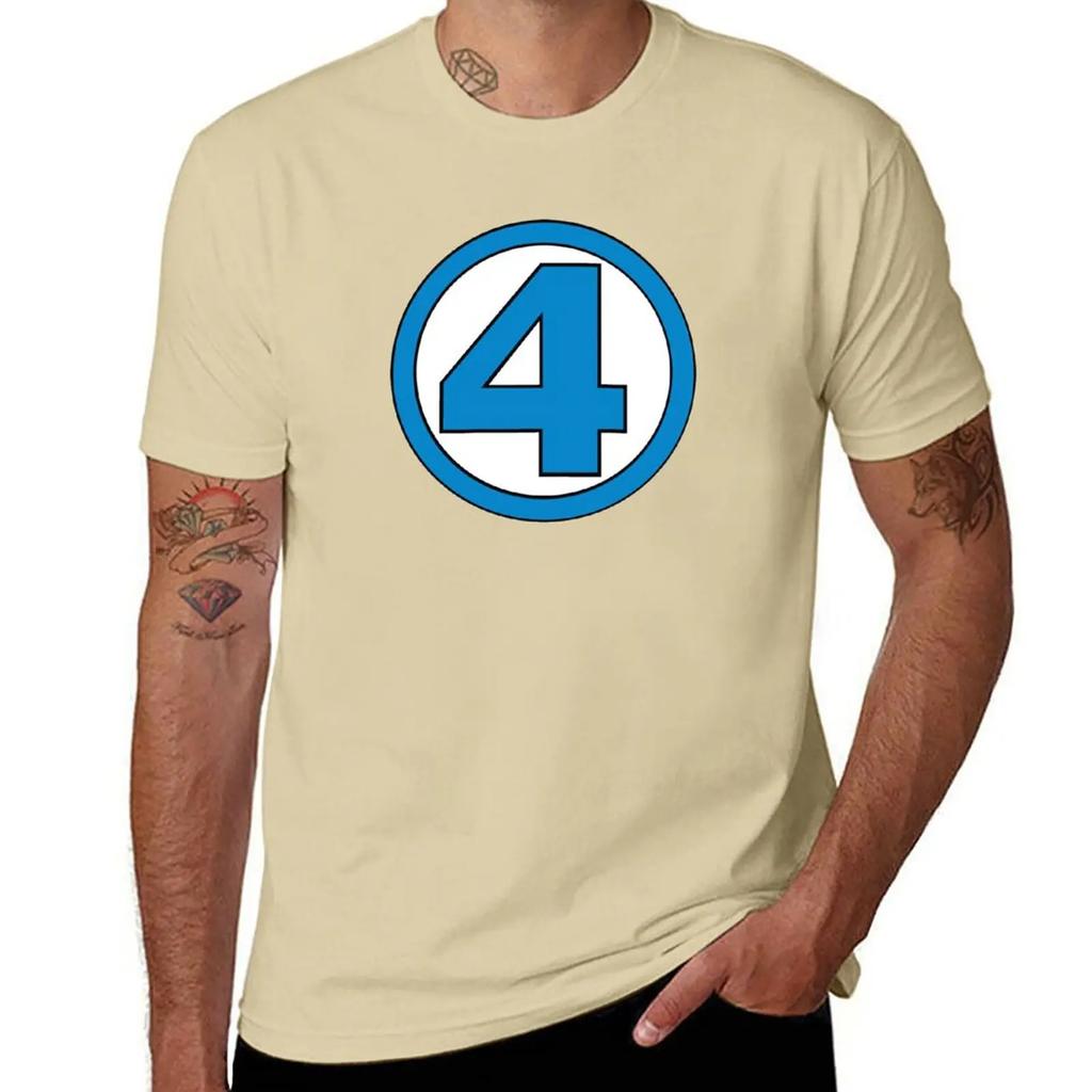 New Custom T Shirt Tee Shirt Tshirts for Men  Fantastic T-Shirt Anime Clothes  Tshirt  Harajuku  Streetwear Cotton Tops Four