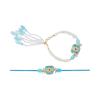 Rakhi For Brother and Bhabhi Raksha Bandhan Bhai Bhabhi Bracelet Lumba Set