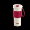 Vanow Ceramic Lined Insulated Travel Mug with Straw