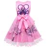 83150 Children Girls Lily Lovebraids Game Anime Print Bow Mesh Princess Dress
