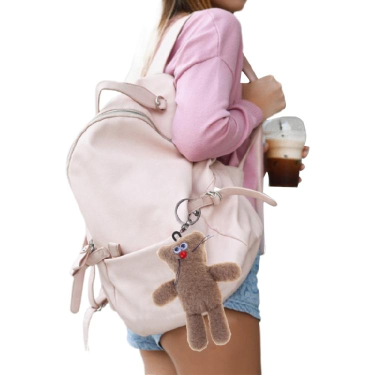 Plüschbär Schlüsselanhänger Anhänger für Damen Autoschlüssel Rucksack Handtasche