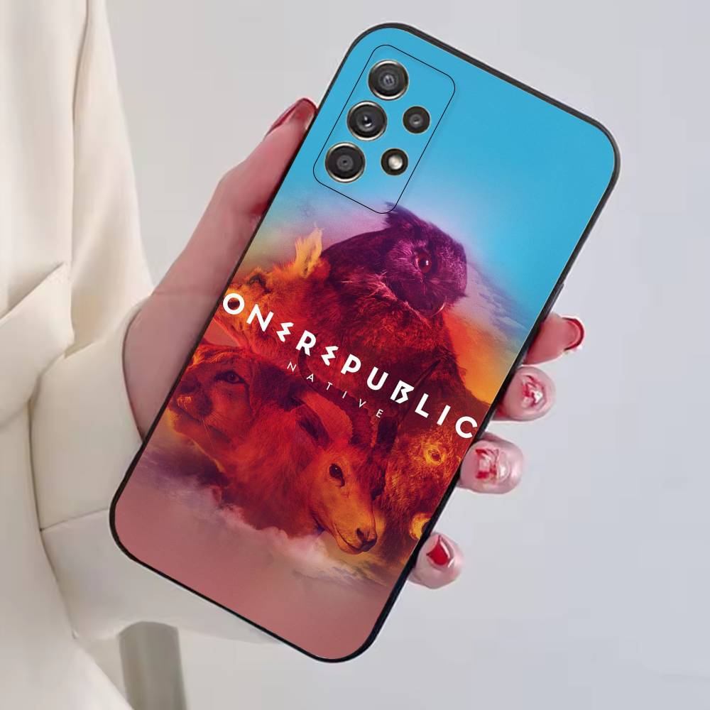 Rock B-Band OneRepublic Phone Case For Samsung S25,S24,S21,S22,S23,S30,Ultra,S20,Plus,Fe,Soft Silicone Black Cover