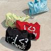 I Love Candy Eco Bag Black