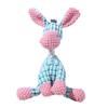 1/2Pcs Pet Sound Toy Dog Donkey Giraffe Shape Puppy Relief Toy Interactive Fun Teething Support Chew Entertainment Toy
