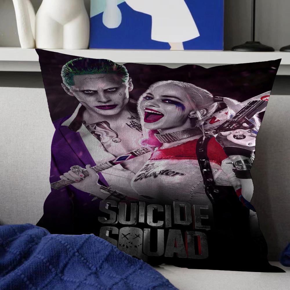 

Sexy Girl Q-QuinnS-H-HarleyS Pillow Gifts Home Office Furnishings Bedroom Sofa Car Cushion Cover case 45x45cm 16x16Inch
