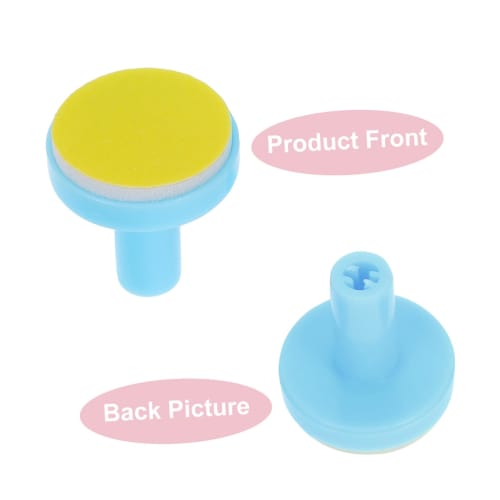 FOMIYES Baby Nail File Replacement Pads, Gentle Polishing Heads, Replacement Parts for Newborns and Toddlers, Set of 6, Colors Not Specified